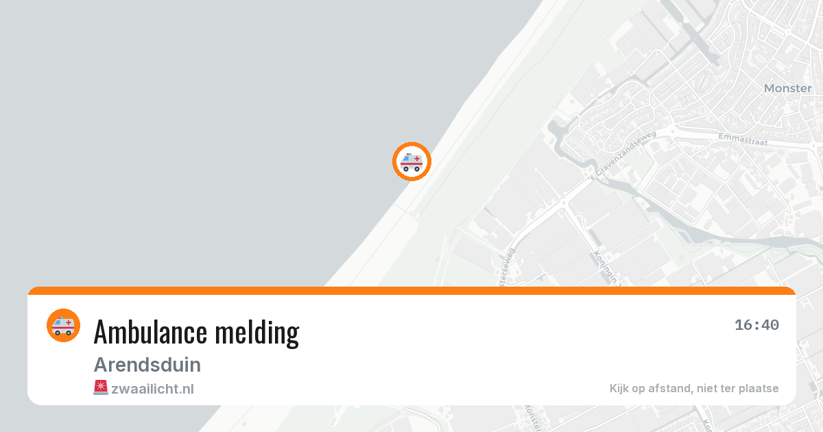 Ambulance melding — 28 jul 2026