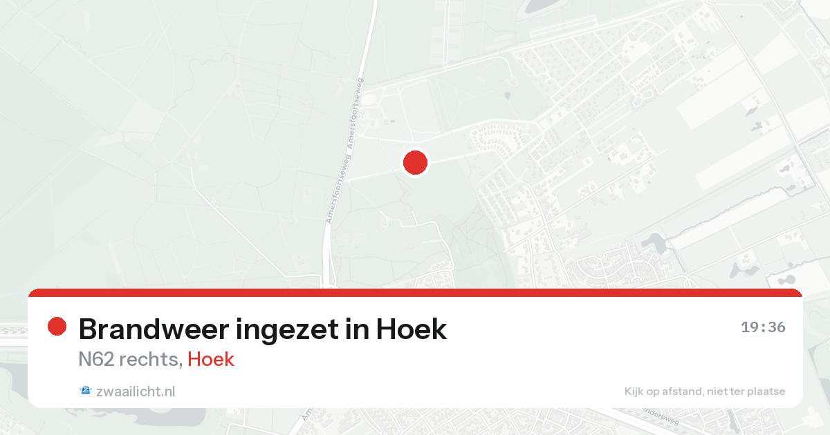 Brandweer ingezet in Hoek — 7 feb 2026 | 🚨 Zwaailicht.nl