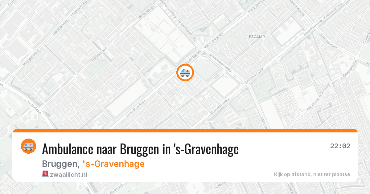 Ambulance naar Bruggen in 's-Gravenhage — 12 jun 2026