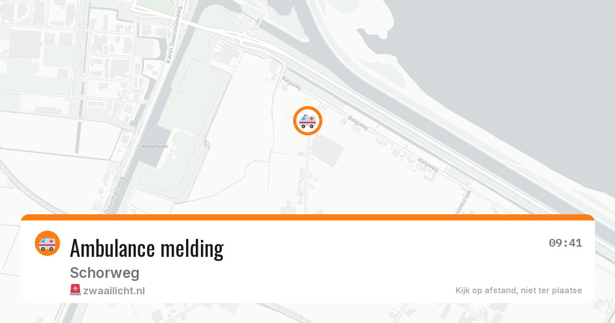 Ambulance melding — 2 apr 2026