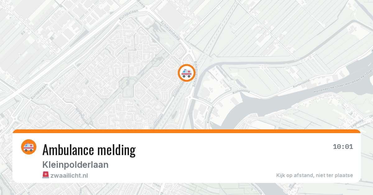 Ambulance melding — 14 jul 2026