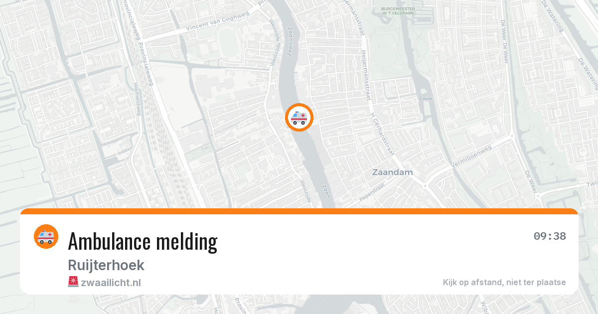 Ambulance melding — 26 jun 2026