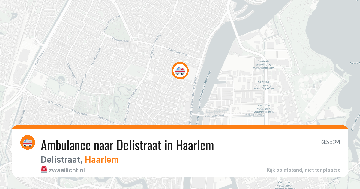 Ambulance naar Delistraat in Haarlem — 3 jun 2026