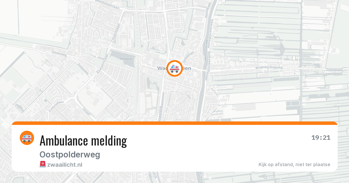 Ambulance melding — 30 jan 2026