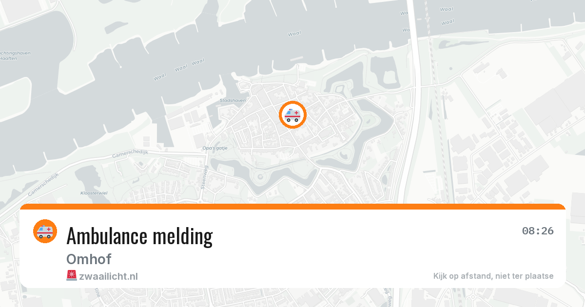 Ambulance melding — 24 jun 2026