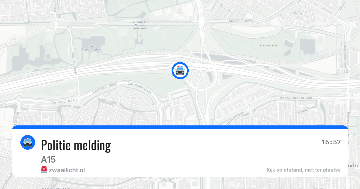 Politie melding — 28 jun 2026