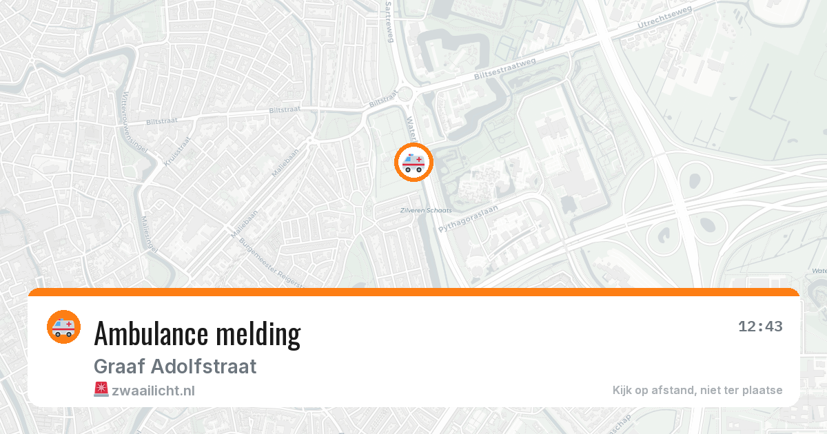 Ambulance melding — 23 mei 2026
