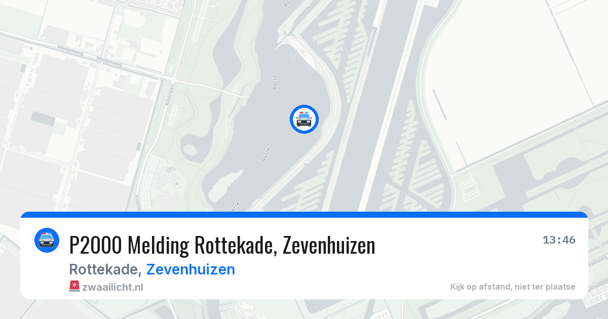 P2000 Melding Rottekade, Zevenhuizen — 26 mei 2026