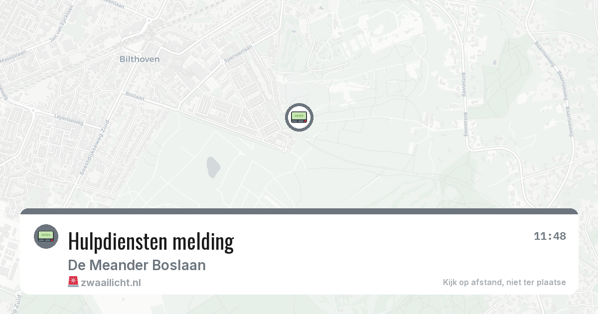 Hulpdiensten melding — 11 feb 2026