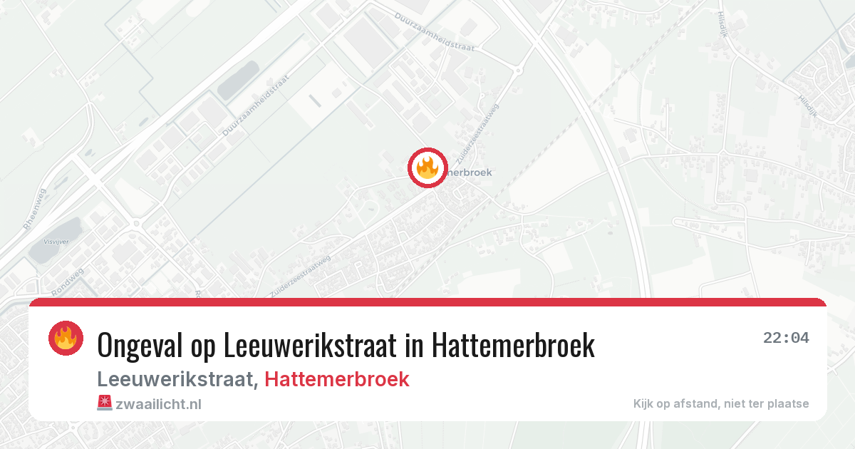 Ongeval op Leeuwerikstraat in Hattemerbroek — 14 mei 2026