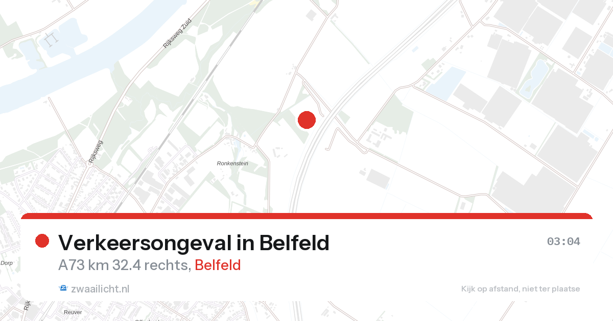 Verkeersongeval in Belfeld — 27 aug 2026
