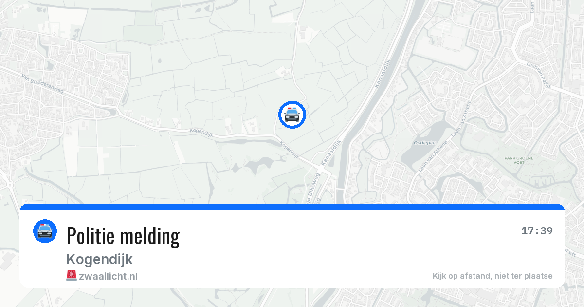 Politie melding — 4 apr 2026