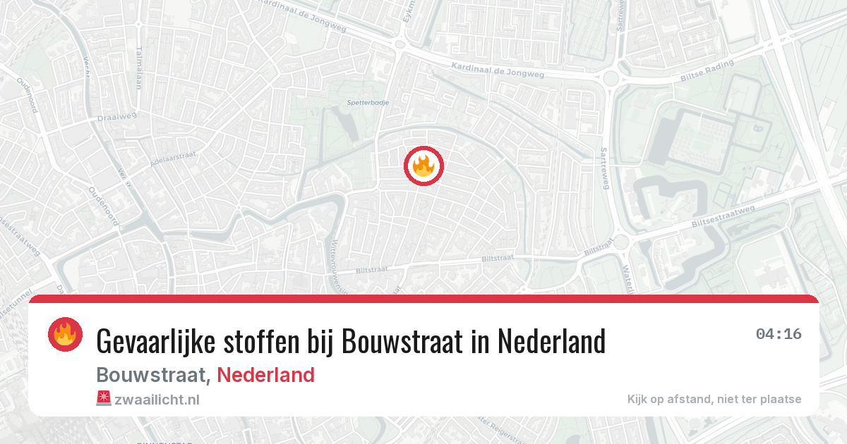 Gevaarlijke stoffen bij Bouwstraat in Nederland — 8 aug 2026