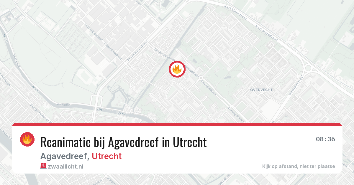 Reanimatie bij Agavedreef in Utrecht — 30 apr 2026