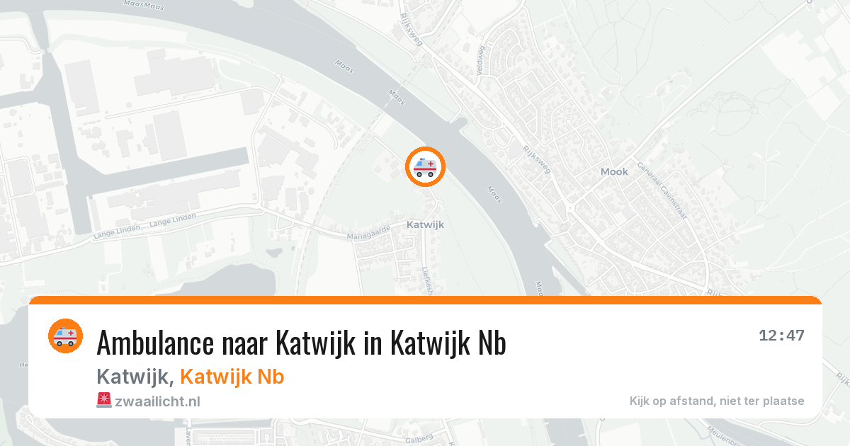 Ambulance naar Katwijk in Katwijk Nb — 22 jul 2026