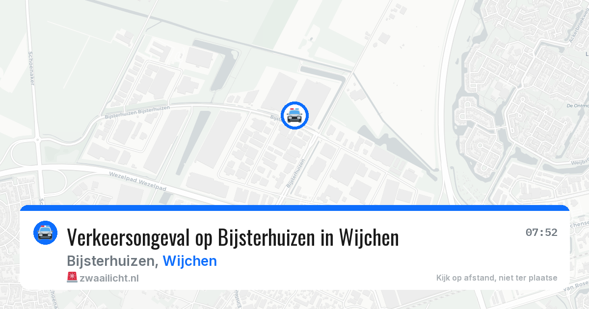Verkeersongeval op Bijsterhuizen in Wijchen — 28 mei 2026
