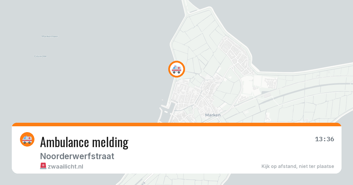 Ambulance melding — 20 jun 2026