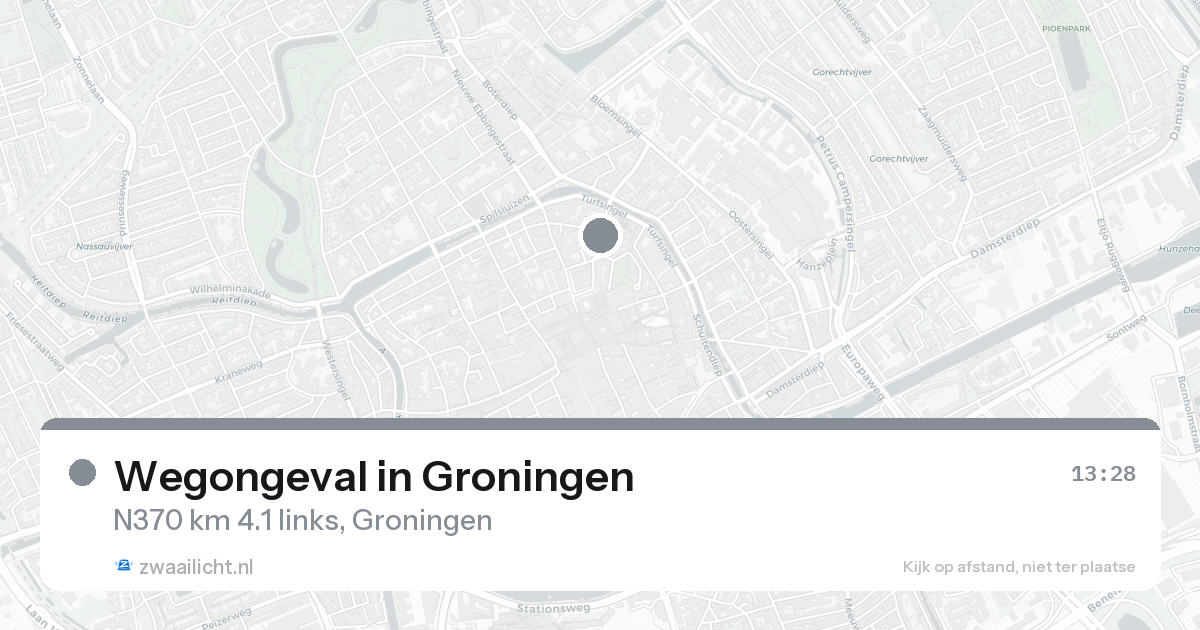 Wegongeval in Groningen — 7 feb 2026