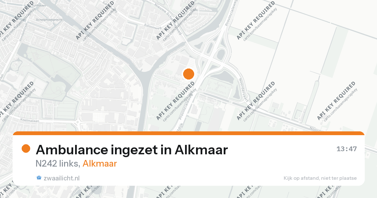 Ambulance ingezet in Alkmaar — 26 aug 2026