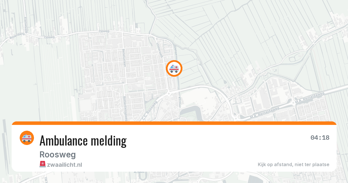 Ambulance melding — 15 jun 2026