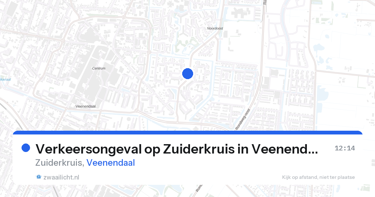 Verkeersongeval op Zuiderkruis in Veenendaal — 28 aug 2026