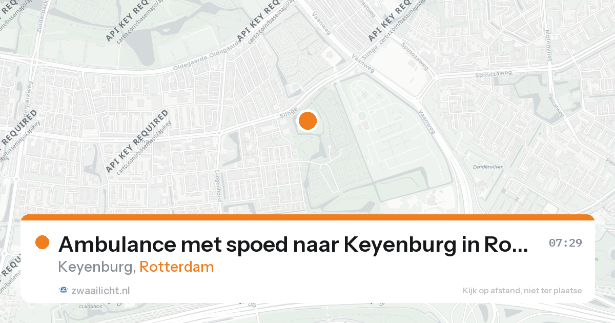 Ambulance met spoed naar Keyenburg in Rotterdam — 7 feb 2026