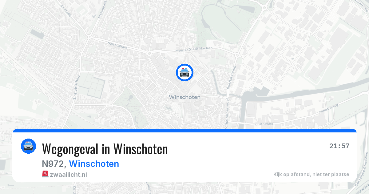 Wegongeval in Winschoten — 19 jun 2026