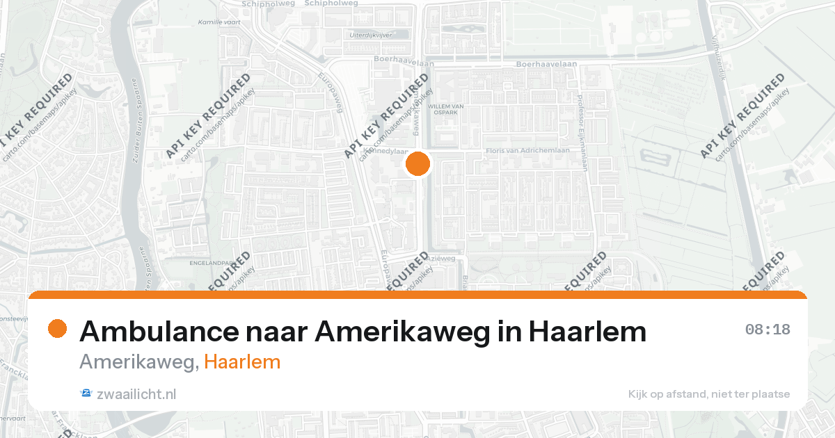Ambulance naar Amerikaweg in Haarlem — 9 jun 2026