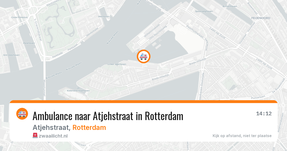Ambulance naar Atjehstraat in Rotterdam — 27 mei 2026