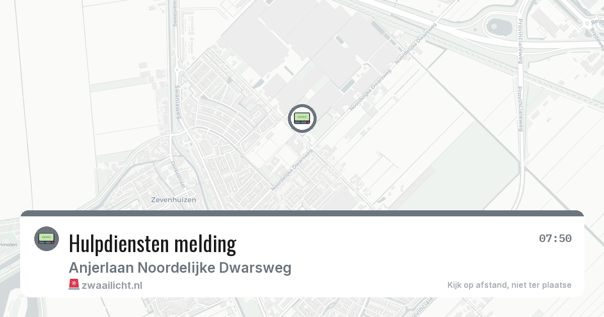 Hulpdiensten melding — 5 feb 2026