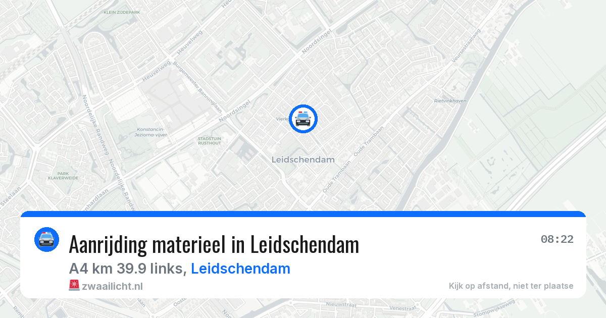 Aanrijding materieel in Leidschendam — 3 jun 2026