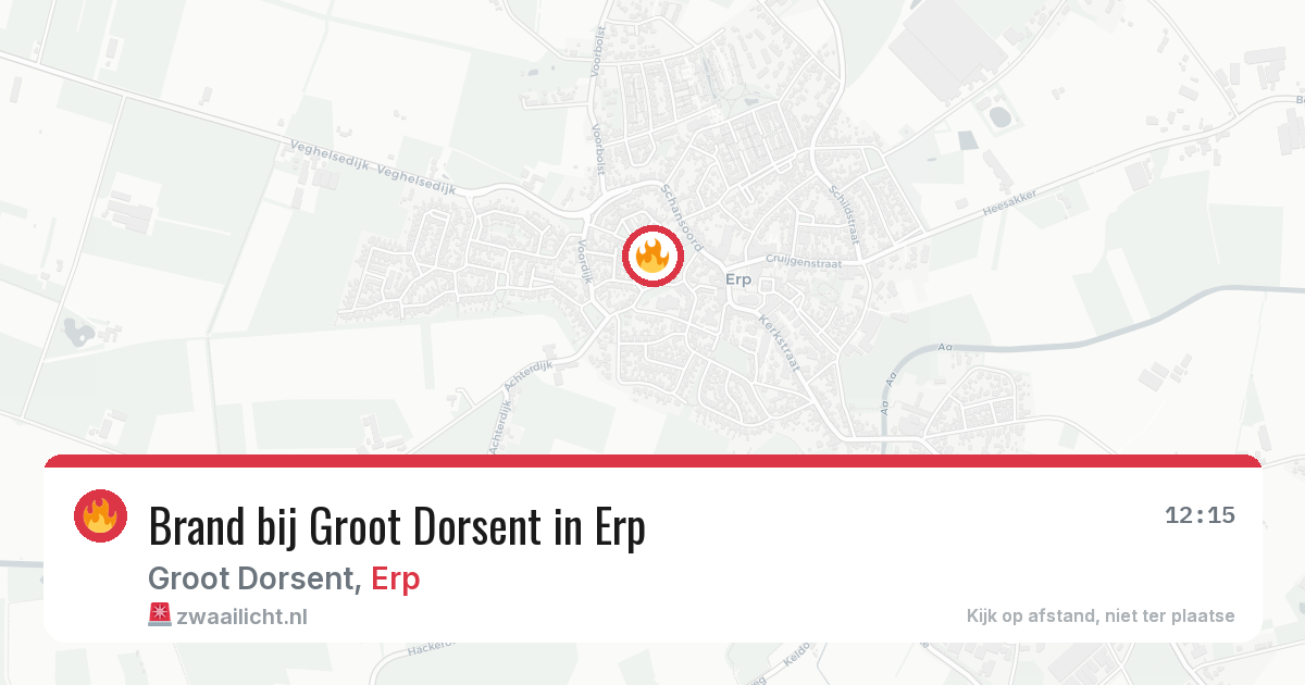 Brand bij Groot Dorsent in Erp — 28 jun 2026