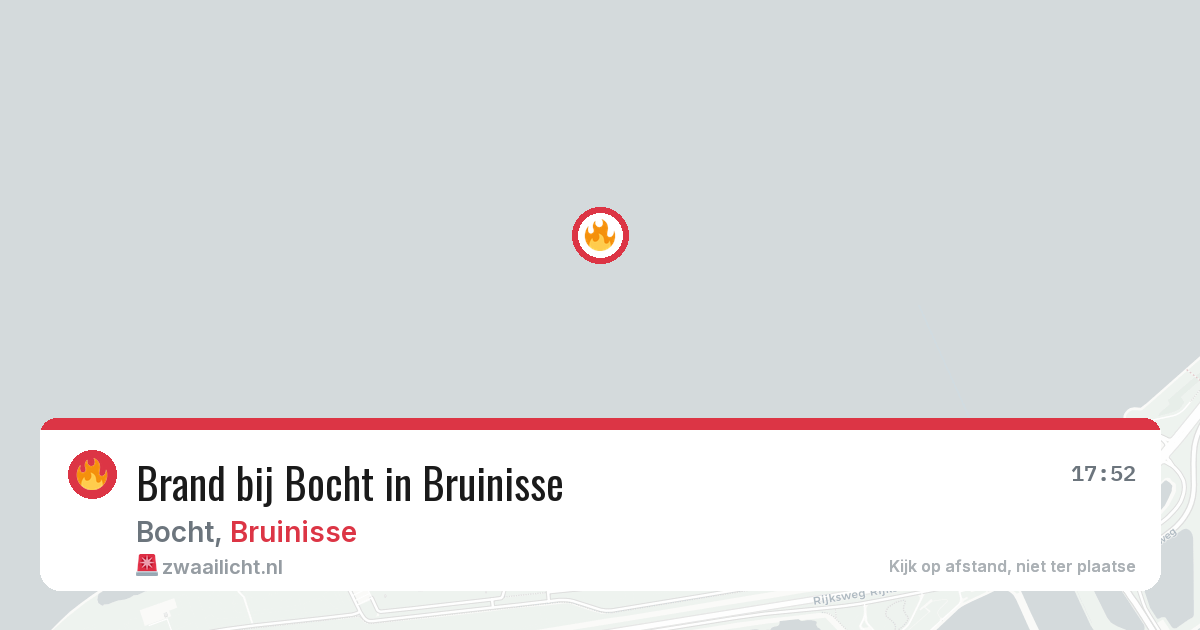 Brand bij Bocht in Bruinisse — 17 jun 2026
