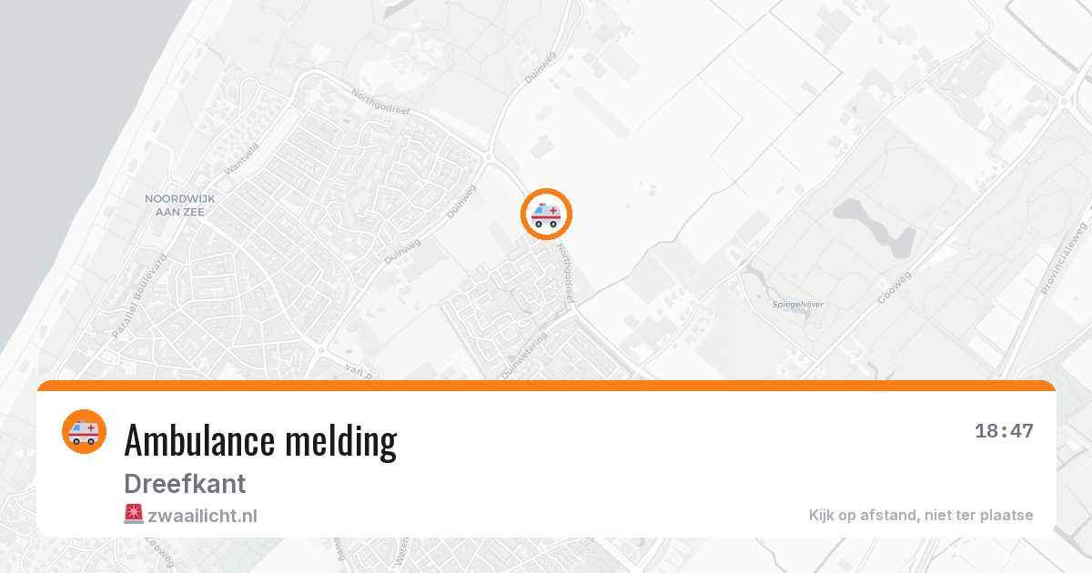 Ambulance melding — 8 feb 2026