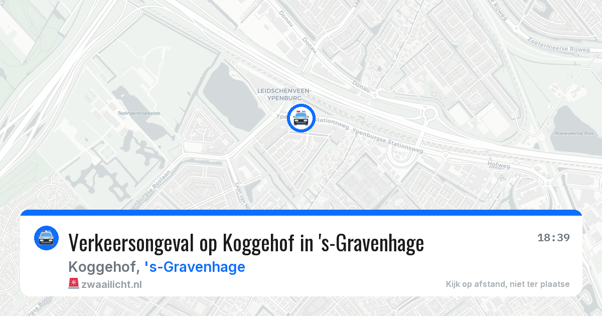 Verkeersongeval op Koggehof in 's-Gravenhage — 21 mei 2026