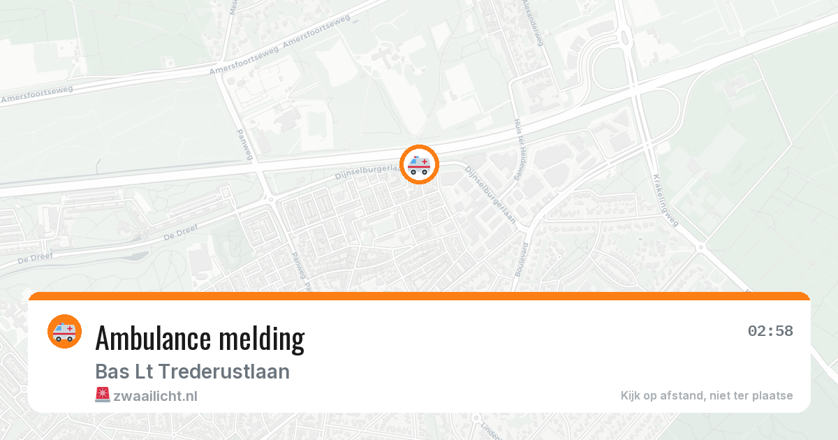 Ambulance melding — 18 jun 2026