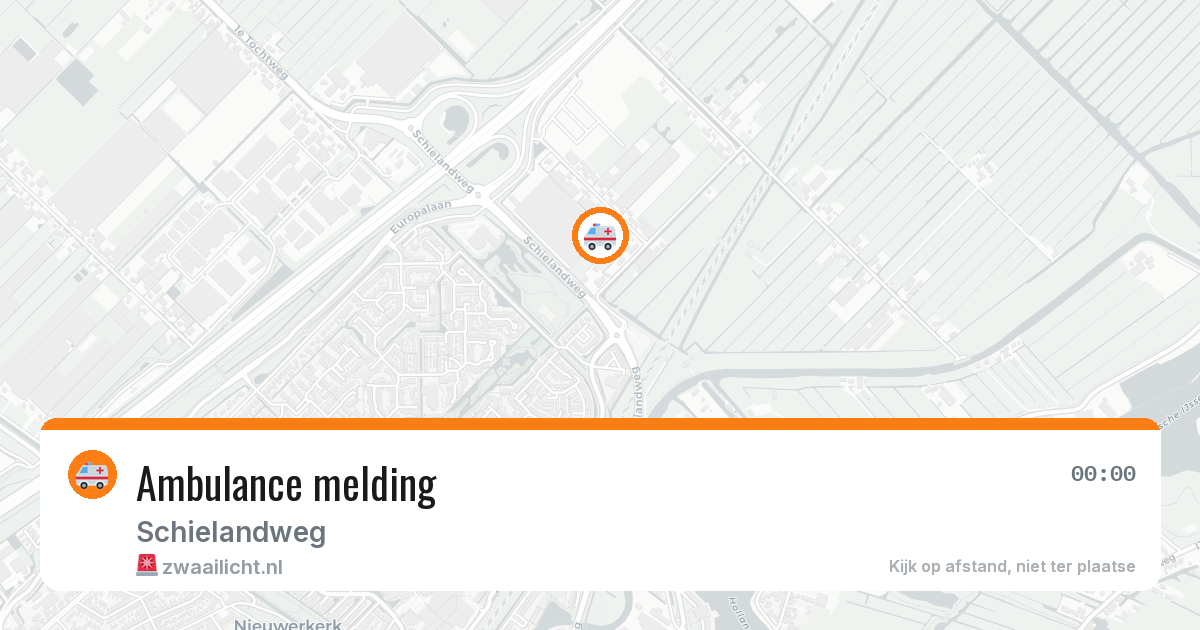 Ambulance melding — 26 jul 2026