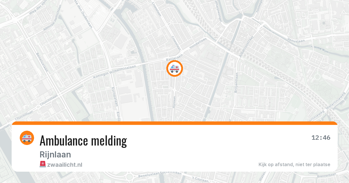 Ambulance melding — 29 jun 2026