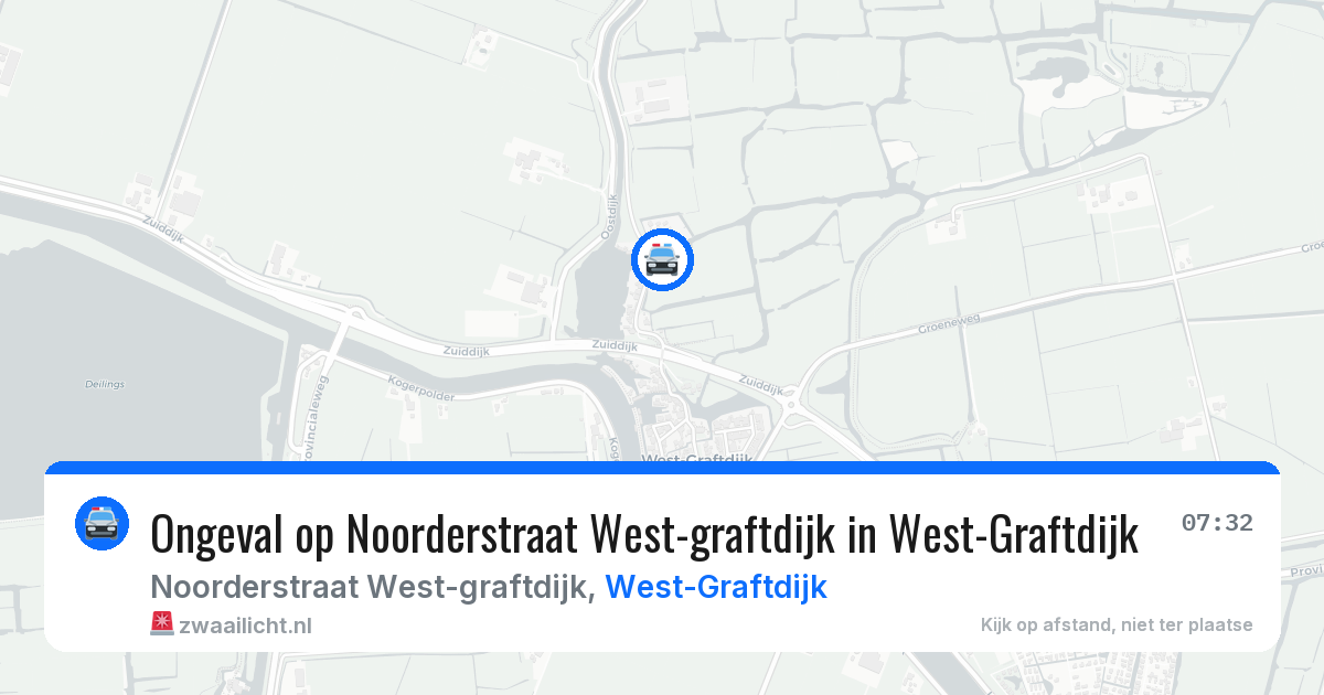Ongeval op Noorderstraat West-graftdijk in West-Graftdijk — 29 jun 2026
