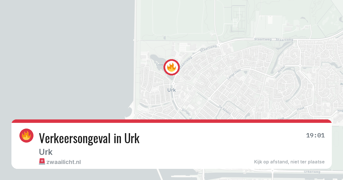 Verkeersongeval in Urk — 27 mei 2026