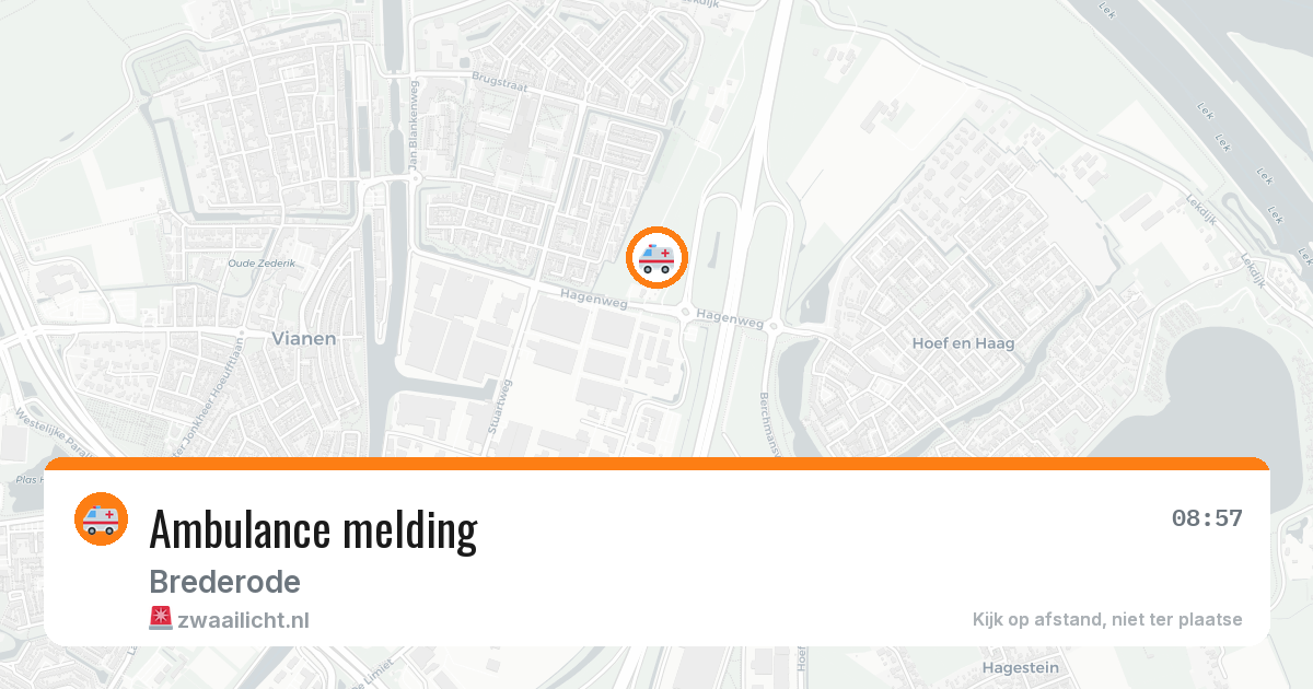 Ambulance melding — 12 feb 2026