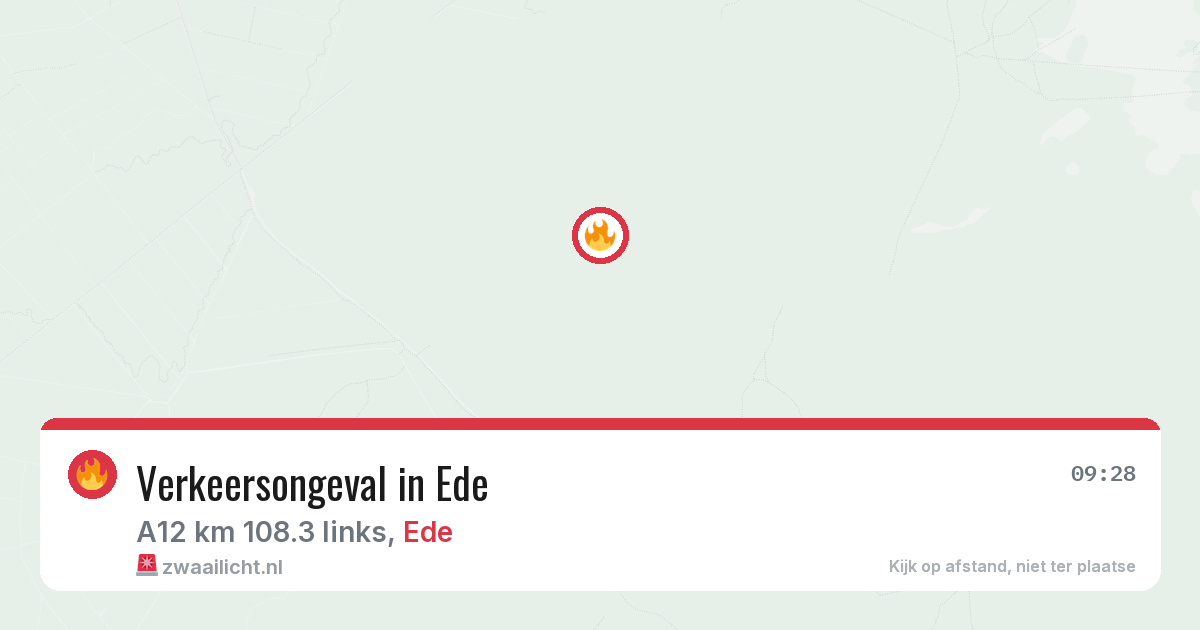 Verkeersongeval in Ede — 4 jun 2026