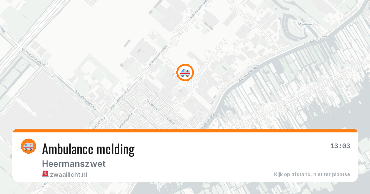 Ambulance melding — 25 jun 2026