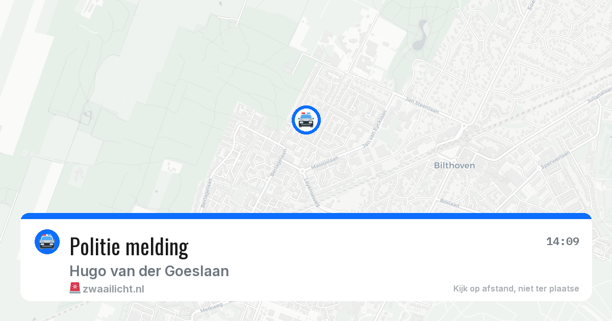 Politie melding — 9 jun 2026