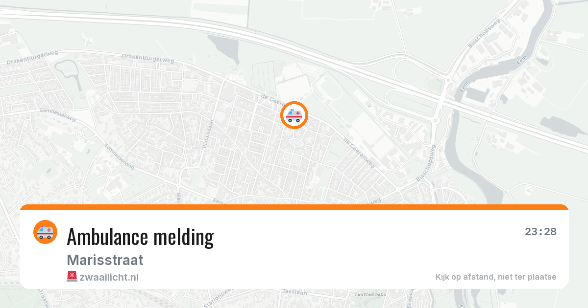 Ambulance melding — 22 jun 2026