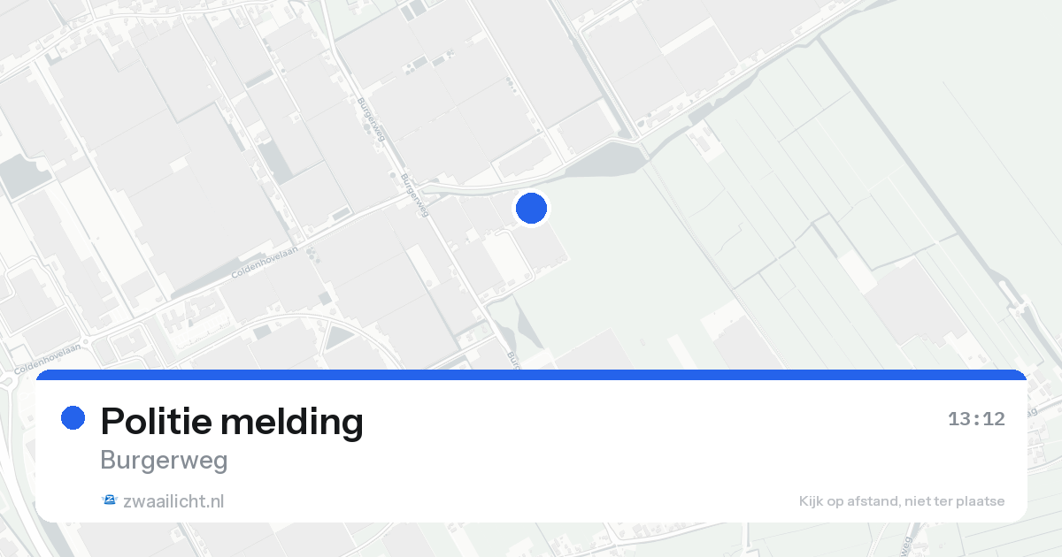 Politie melding — 22 mei 2026