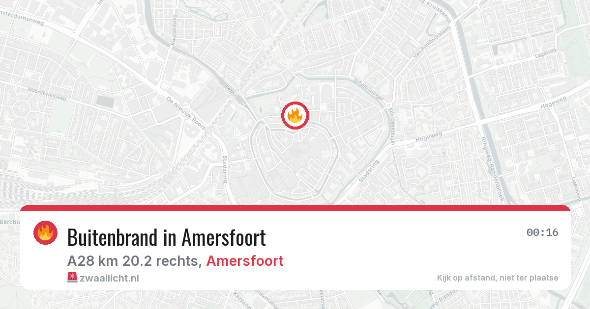 Buitenbrand in Amersfoort — 1 jul 2026