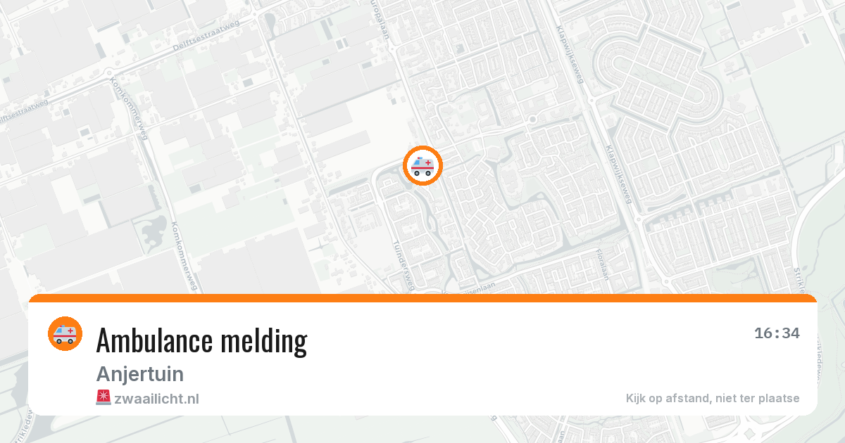 Ambulance melding — 26 jun 2026