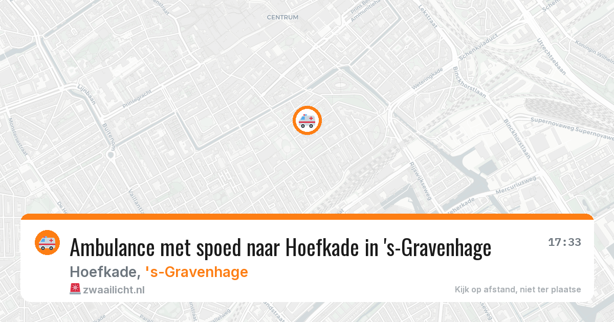 Ambulance met spoed naar Hoefkade in 's-Gravenhage — 3 feb 2026