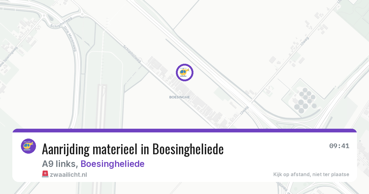 Aanrijding materieel in Boesingheliede — 11 mrt 2026